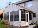 After Patio Enclosure Room Addition