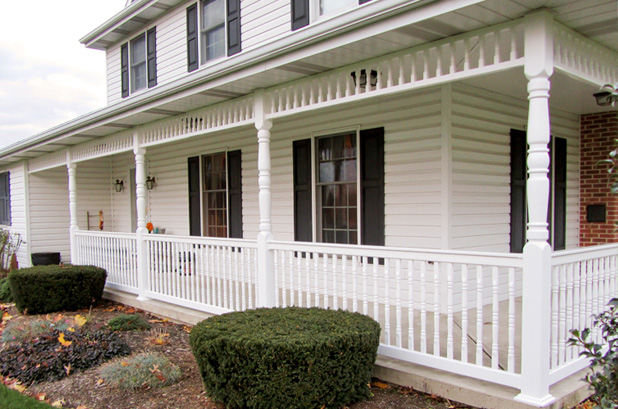 Front Deck Railing