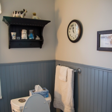 bathroom remodel wall paneling