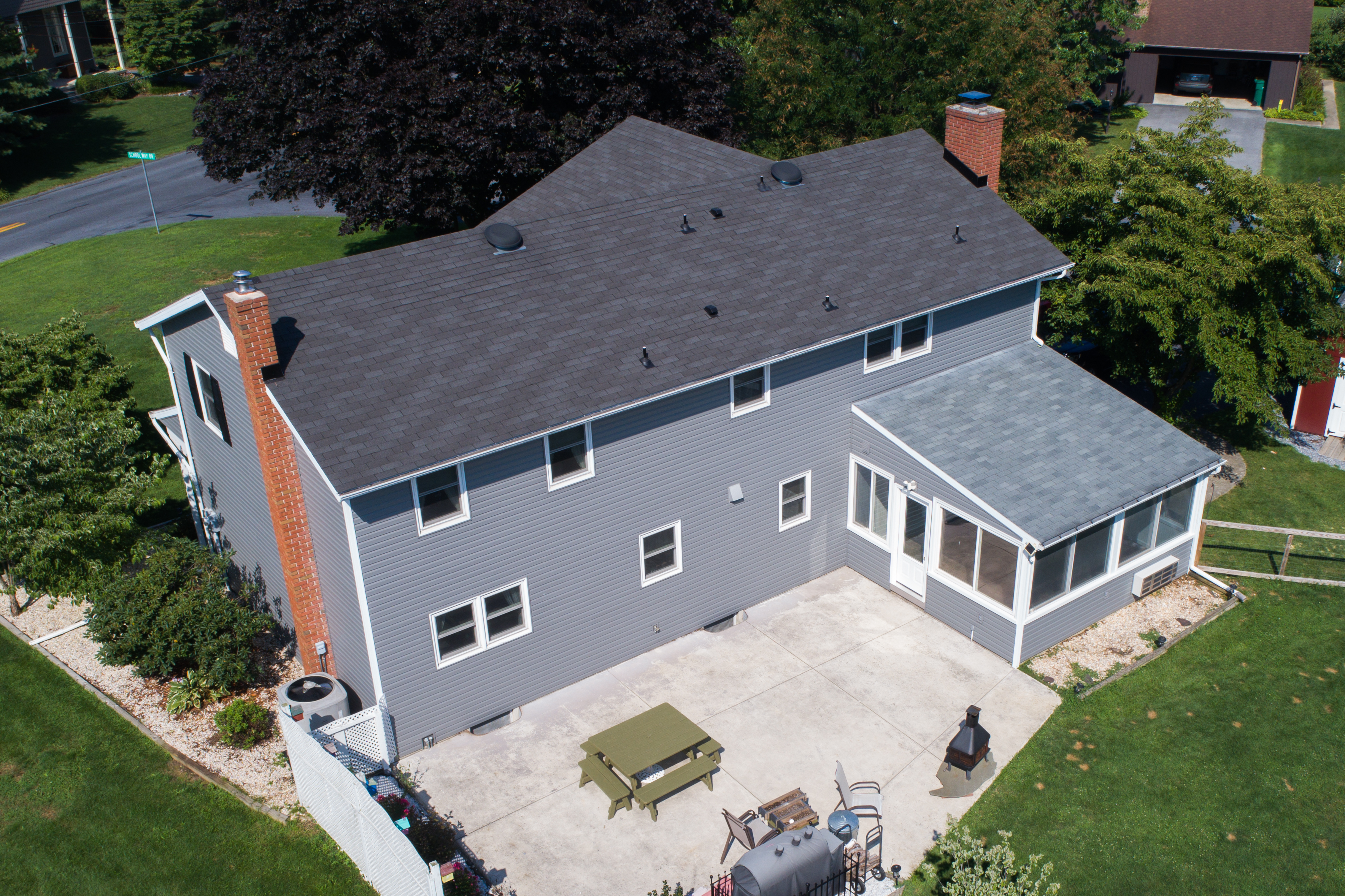 Morin - vinyl siding after
