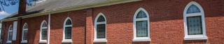 replacement windows in a church