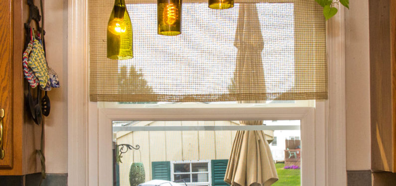 replacement window in kitchen