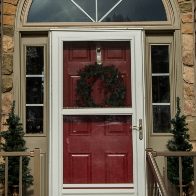 replacement windows around door