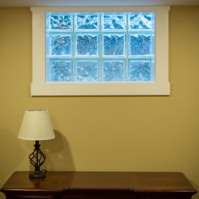 replacement window in finished basement
