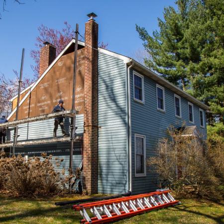 Krammer - siding project in progress