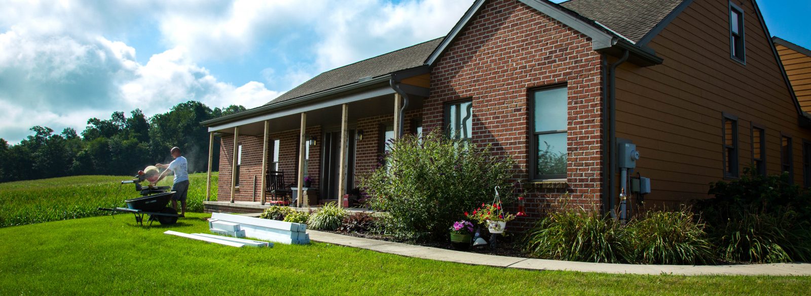 Wolf - replacing porch posts