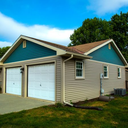 windows and new siding after