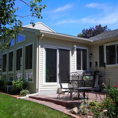 finished sunroom addition