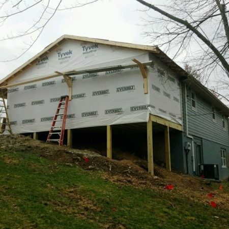 compton - constructing home addition