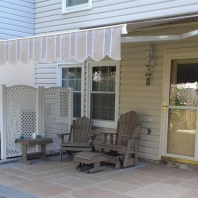 retractable patio awning