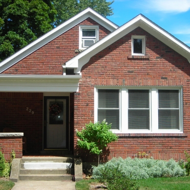 seaway windows on red brick home