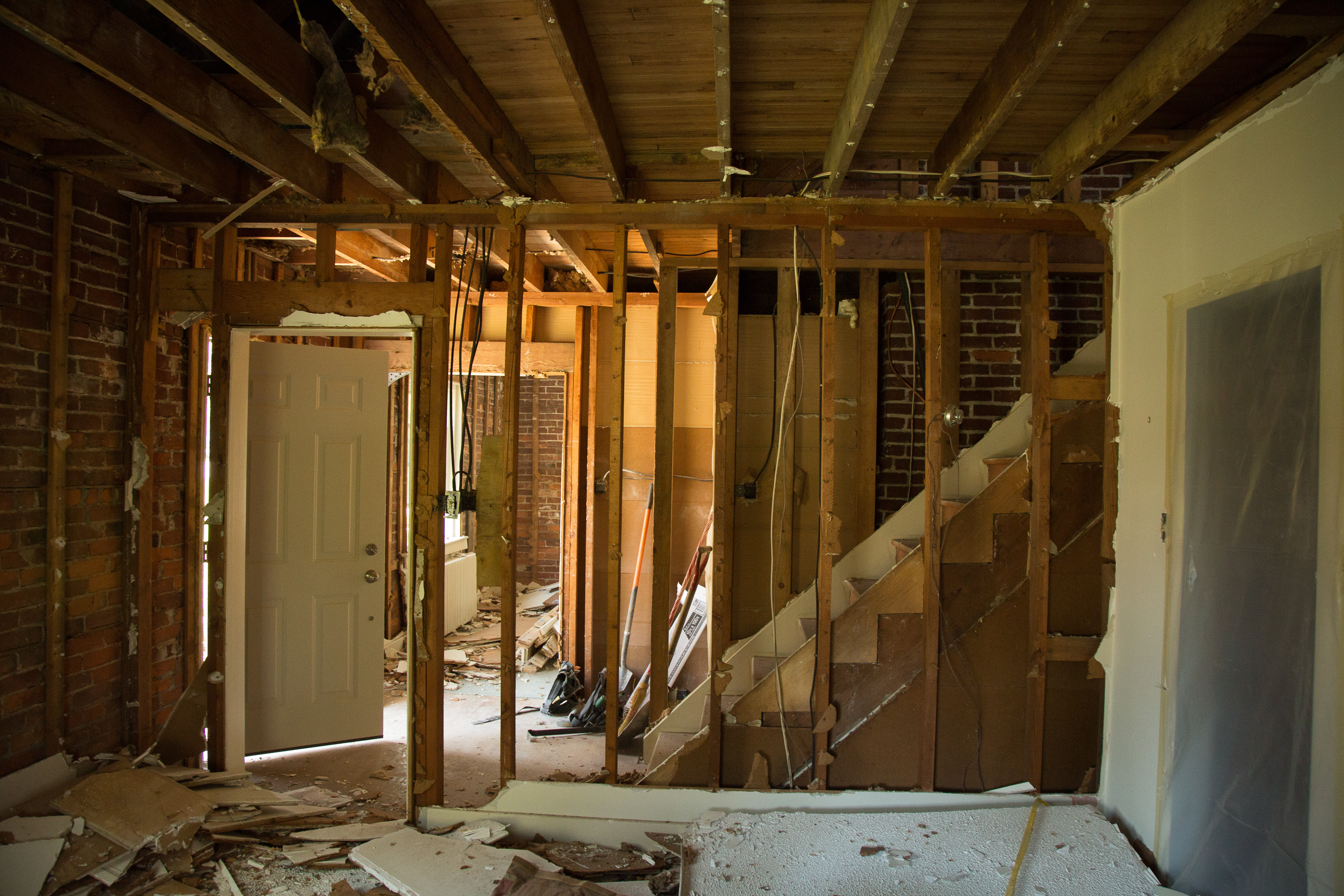 dining room before