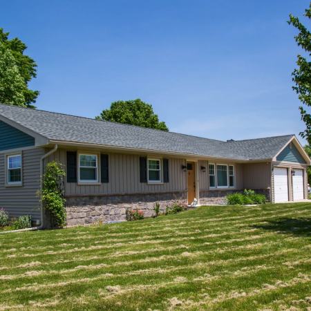 finished roof replacement