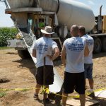 pole barn concrete pour