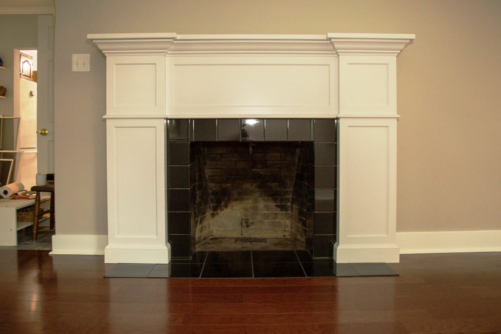 fireplace remodel