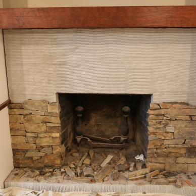 fireplace remodel