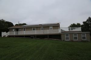 Kenley - wrap around deck on split level home