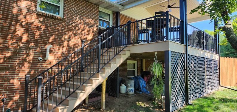 Wilson - new elevated deck and stairs