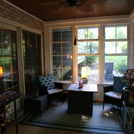 Fox - windows and doors from inside home addition