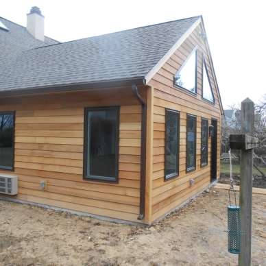 Conwell - exterior angle of finished sunroom