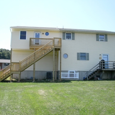 Gomez - after deck and stair addition