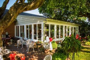 Mancuso - side view of new windows in sunroom addition