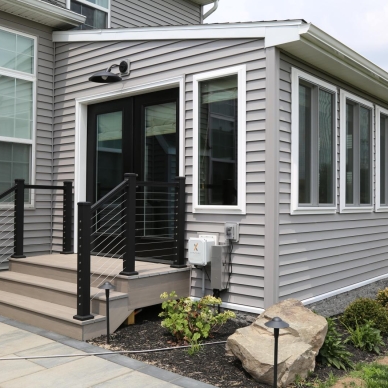 Ohara - completed addition with stairs