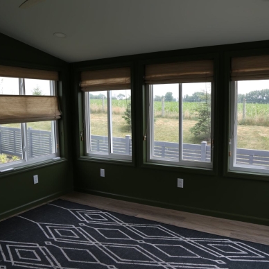 Ohara - windows inside completed addition