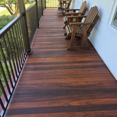 Beck - renovated porch