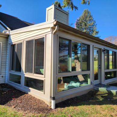 McNally - angled view of finished enclosure