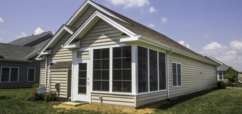 WOLGEMUTH-2 - completed three-season room addition